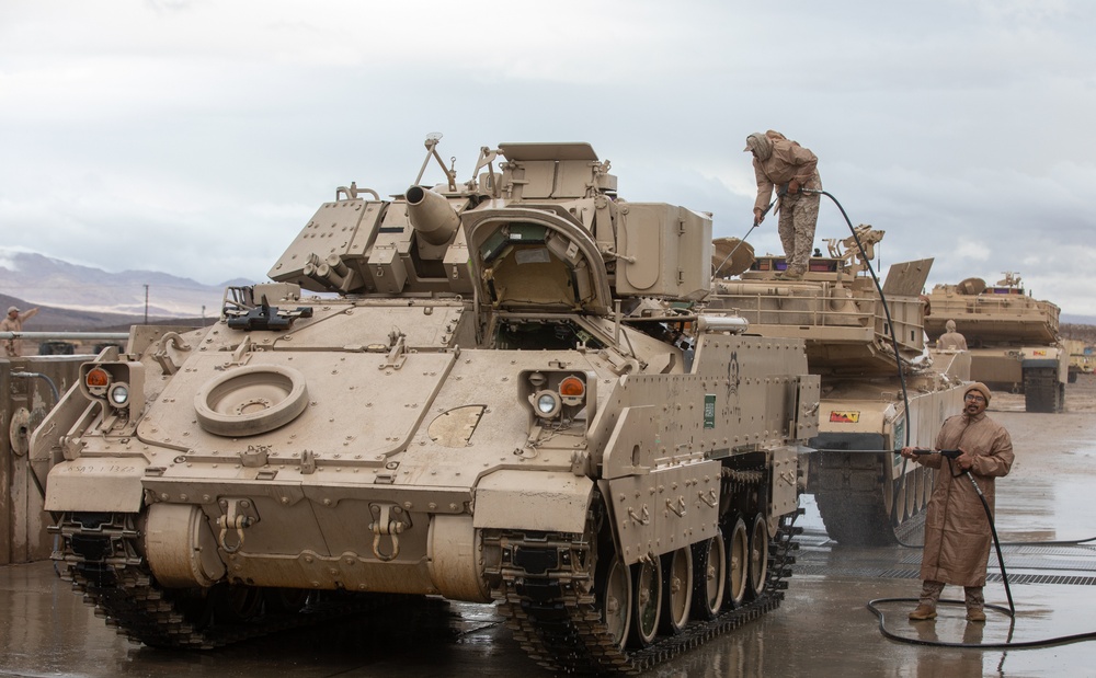 Royal Saudi Land Forces Begin Redeployment After Historic First NTC Rotation