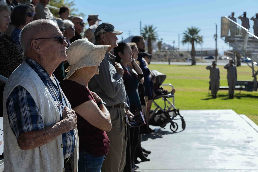 The Combat Center celebrates the Marine Corps’ 250th birthday with a historic uniform