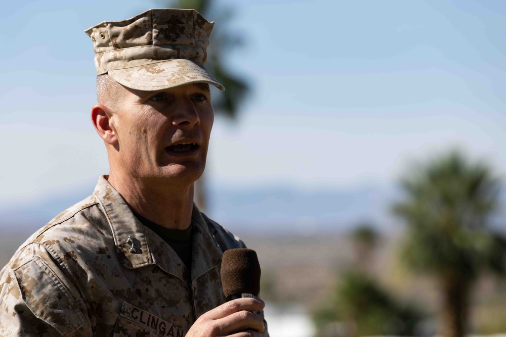 The Combat Center celebrates the Marine Corps’ 250th birthday with a historic uniform
