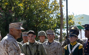 The Combat Center celebrates the Marine Corps’ 250th birthday with a historic uniform