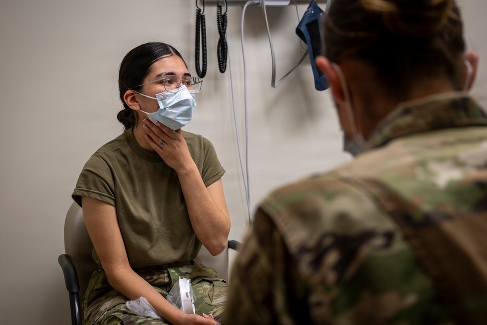 Base agencies unite to tackle simulated foodborne illness outbreak