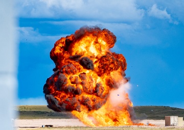 90th Missile Wing EOD Detonations
