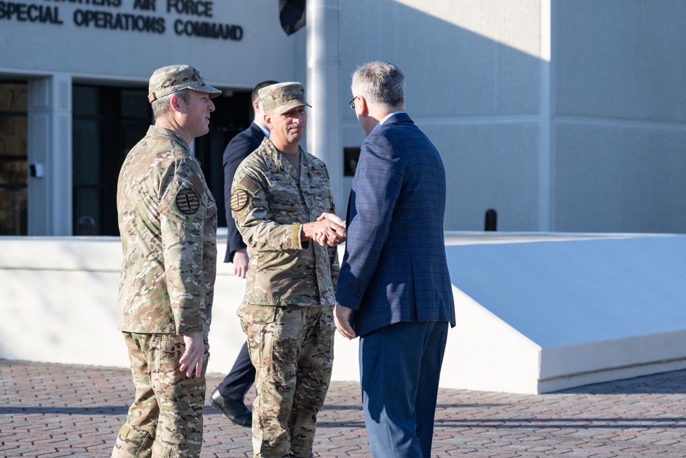 AFSOC leaders welcome SECAF