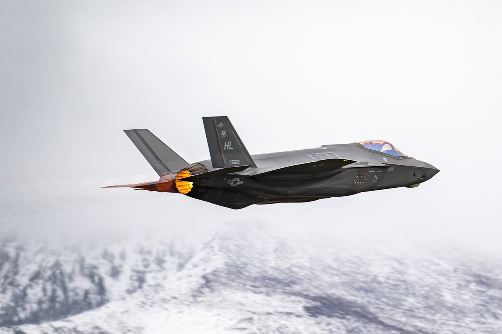 34th Fighter Squadron Conducts Routine F-35A Training Operations