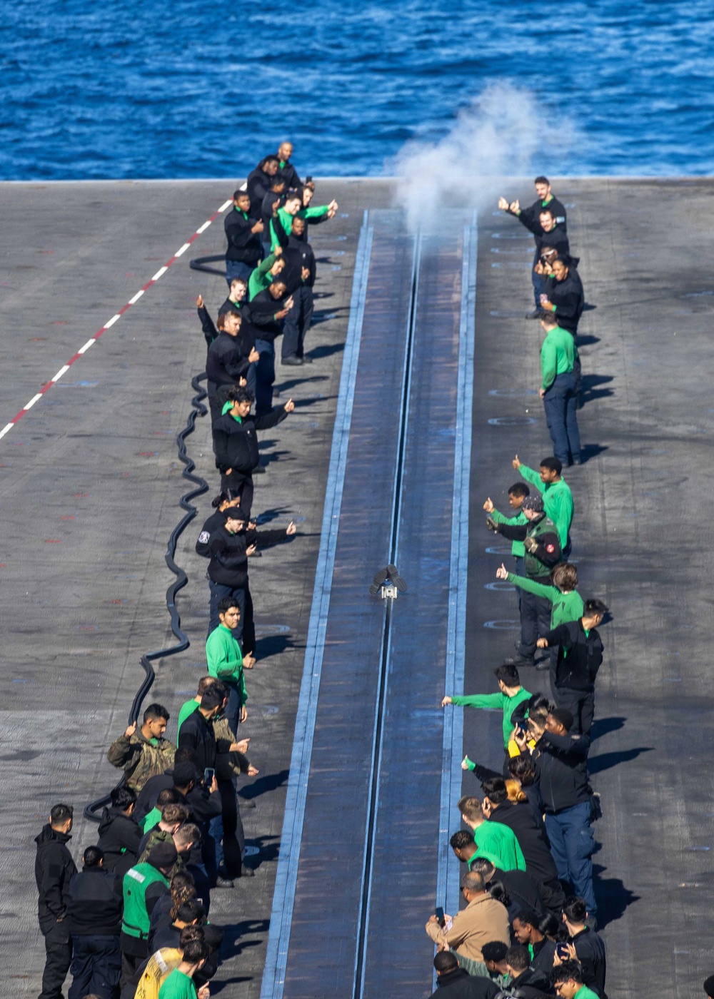 USS Theodore Roosevelt Boot Shoot