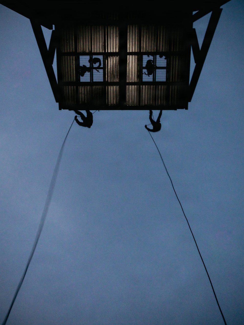 EODTEU-1 Conducts Helicopter Rope Suspension Technique Training