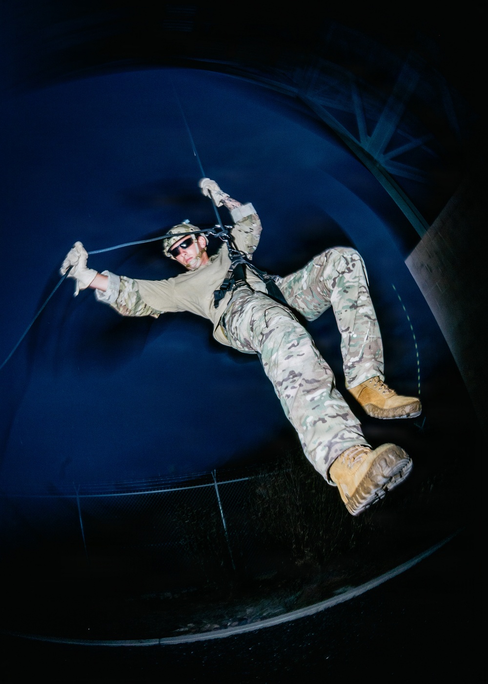 EODTEU-1 Conducts Helicopter Rope Suspension Technique Training