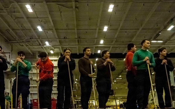 USS Theodore Roosevelt Cleanliness