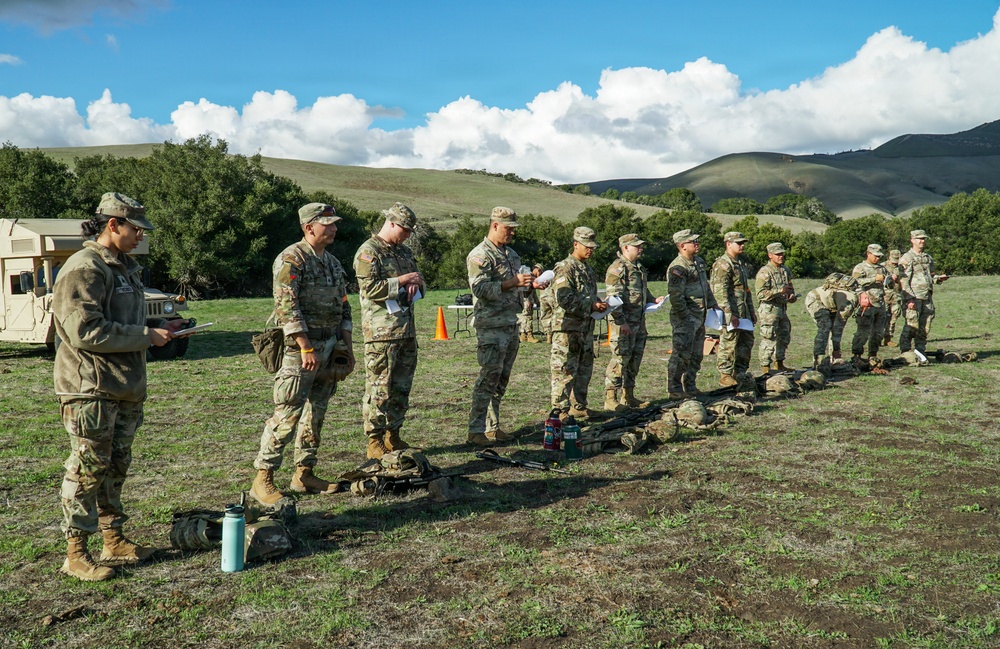 California FY 26 Best Warrior Competition - Day Land Navigation