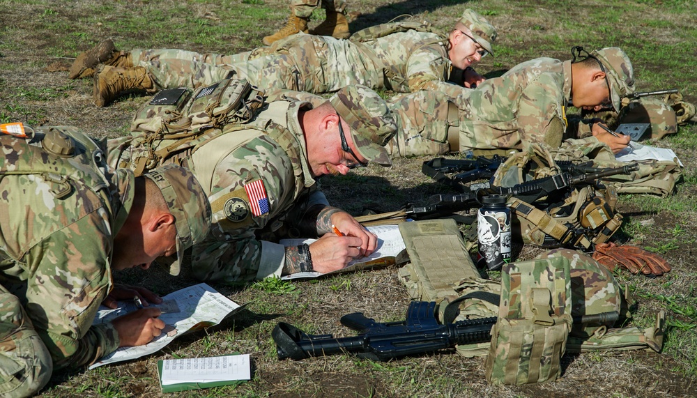 California FY26 Best Warrior Competition - Day Land Navigation