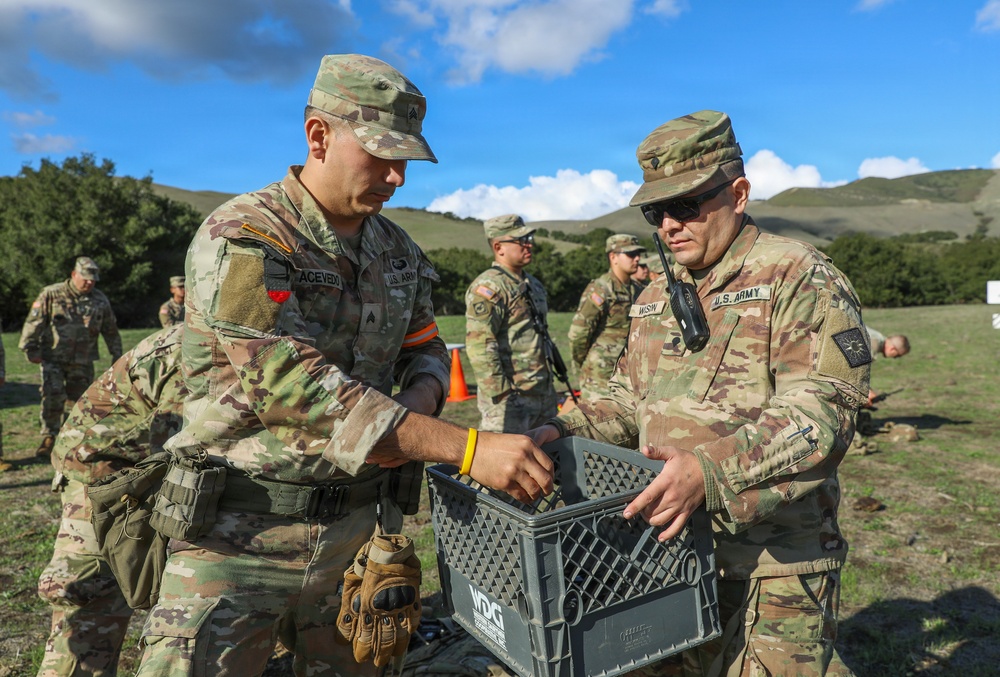 California FY 26 Best Warrior Competition - Day Land Navigation