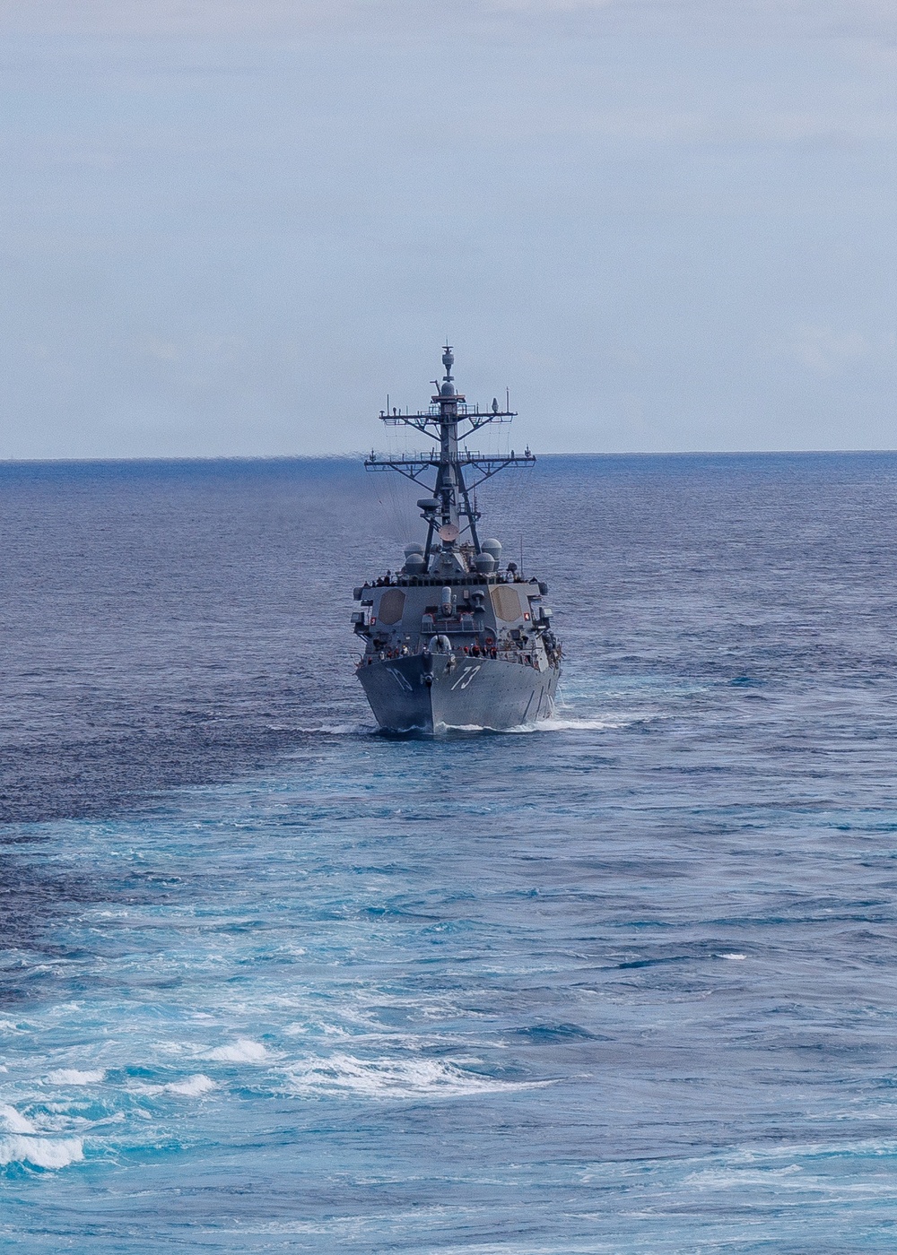USS Theodore Roosevelt Refueling at Sea