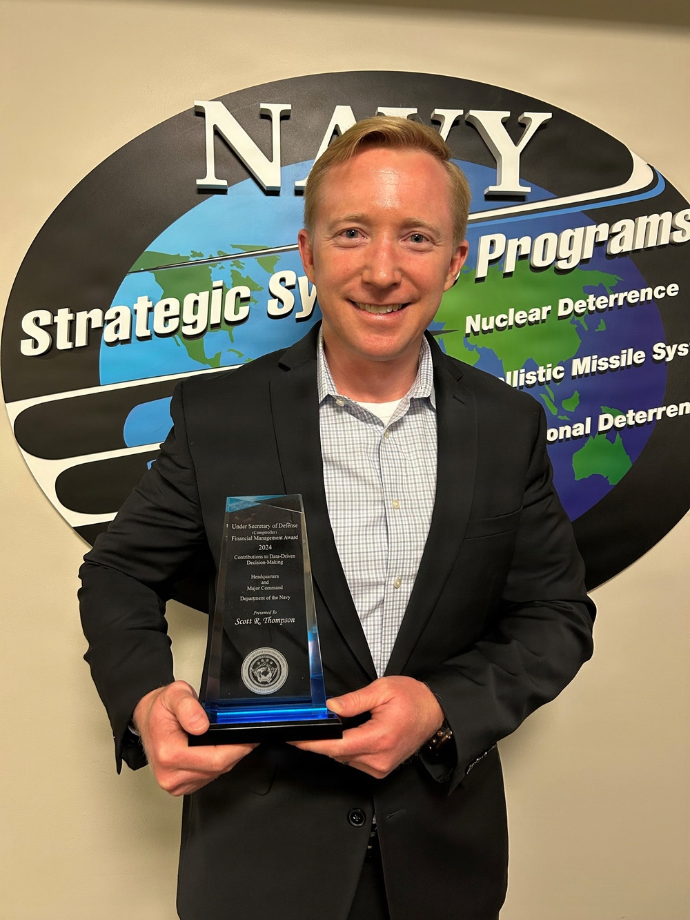SSP’s Scott Thompson Earns DoD Financial Award for Implementing Robotic Automation Solutions