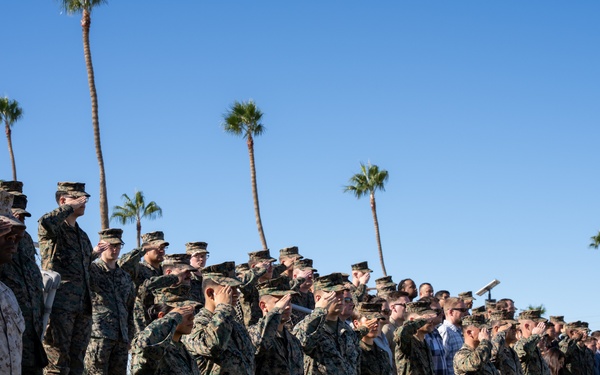 MCAS Yuma's 250th Birthday Cake Cutting Ceremony