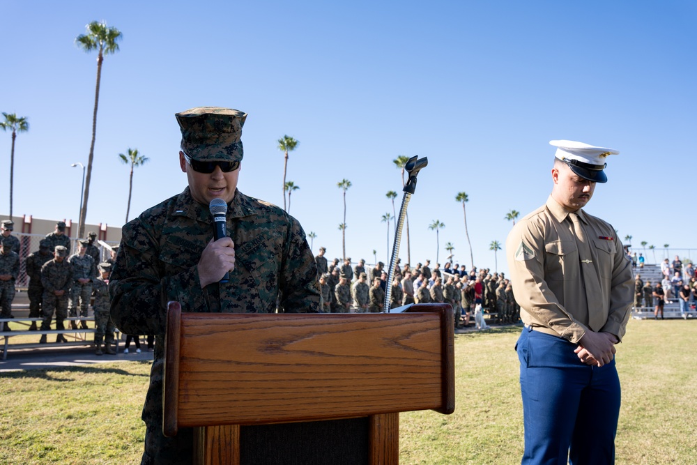 MCAS Yuma's 250th Birthday Cake Cutting Ceremony