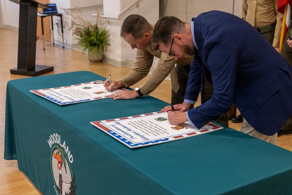 II MSB Adopt a School Ceremony