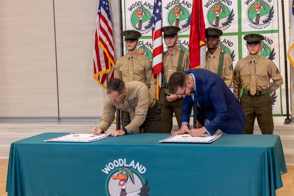 II MSB Adopt a School Ceremony