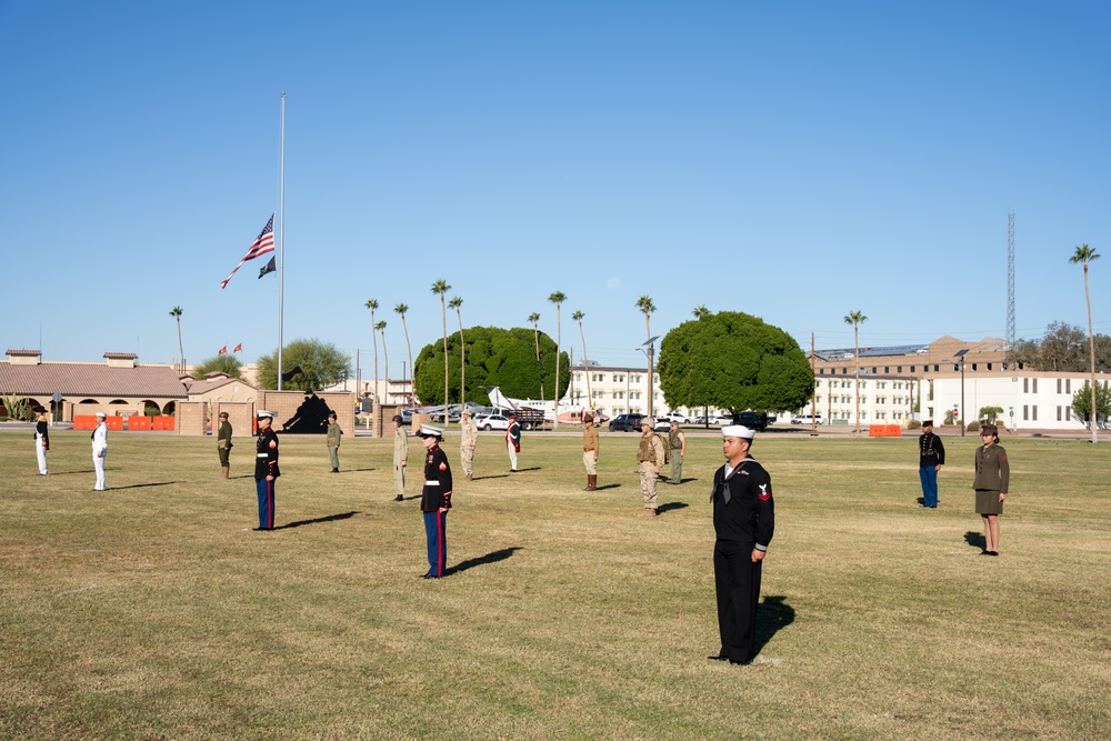MCAS Yuma's 250th Birthday Cake Cutting Ceremony