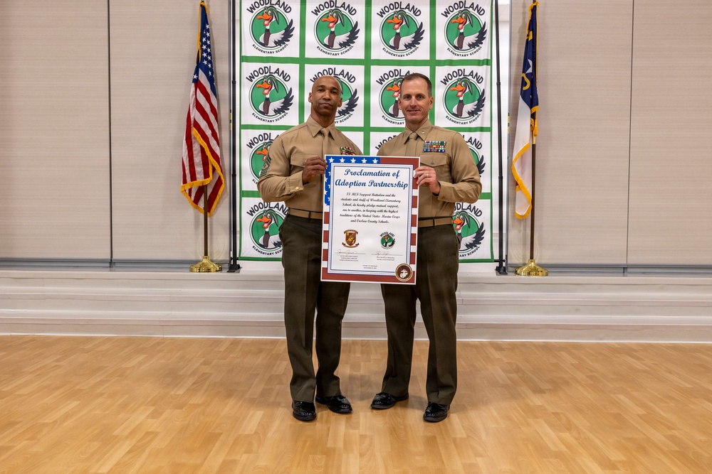 II MSB Adopt a School Ceremony