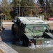 Marines with Headquarters and Service Battalion Conduct Fording and Recovery Training