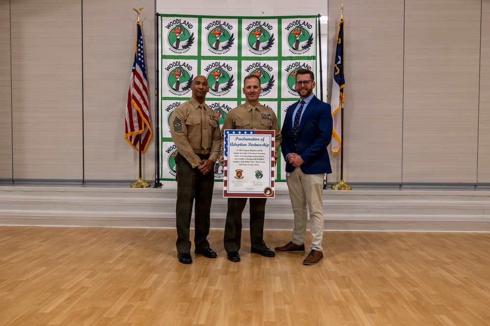 II MSB Adopt a School Ceremony