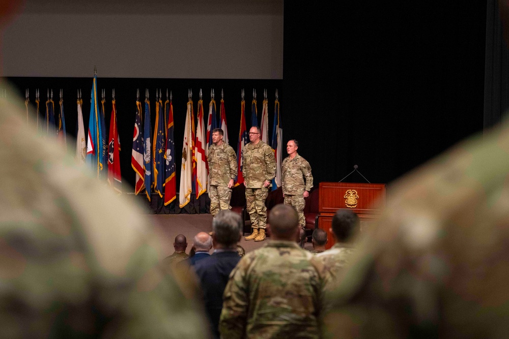 Lt. Gen. Jim P. Isenhower assumes command over the Combined Arms Command