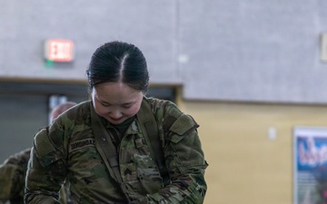 Old Ironsides tests its meddle, Iron Soldiers compete for title of best medic