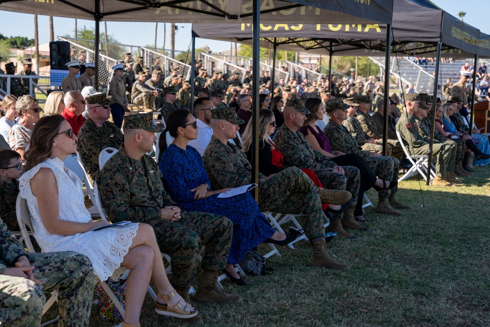 MCAS Yuma's 250th Birthday Cake Cutting Ceremony