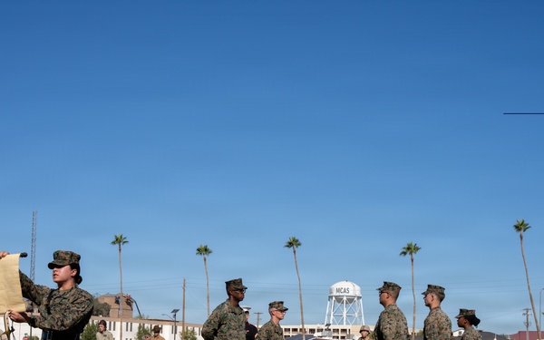 MCAS Yuma's 250th Birthday Cake Cutting Ceremony