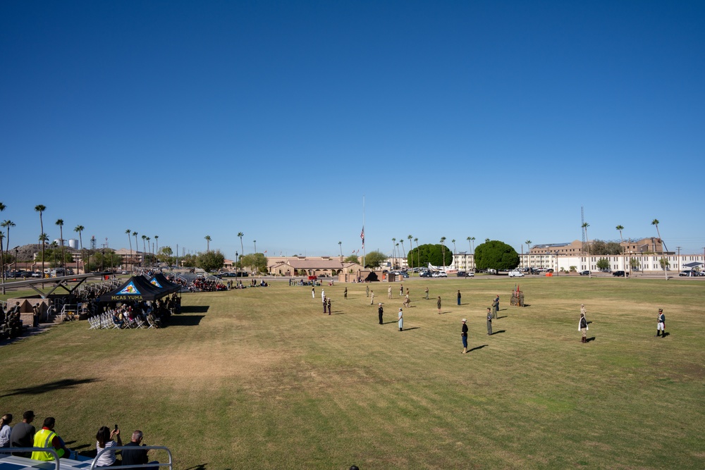 MCAS Yuma's 250th Birthday Cake Cutting Ceremony
