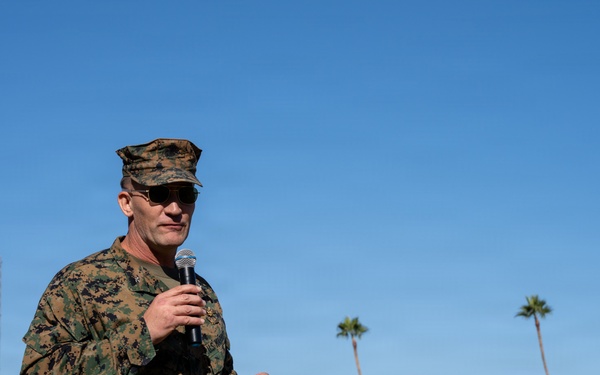 MCAS Yuma's 250th Birthday Cake Cutting Ceremony