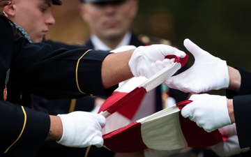 Full Military Funeral Honors with Escort were Conducted for U.S. Army Tech Sgt. Joseph Moore in Section 78