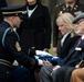 Full Military Funeral Honors with Escort were Conducted for U.S. Army Tech Sgt. Joseph Moore in Section 78
