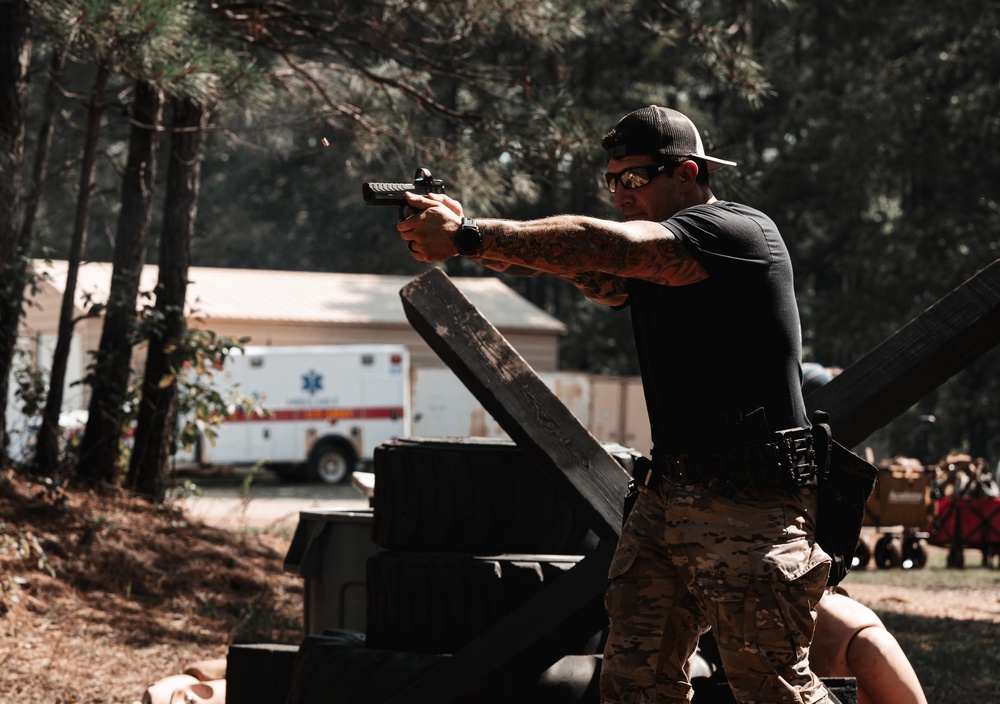 Participants compete in the 2025 Duskin 3-Gun Competition