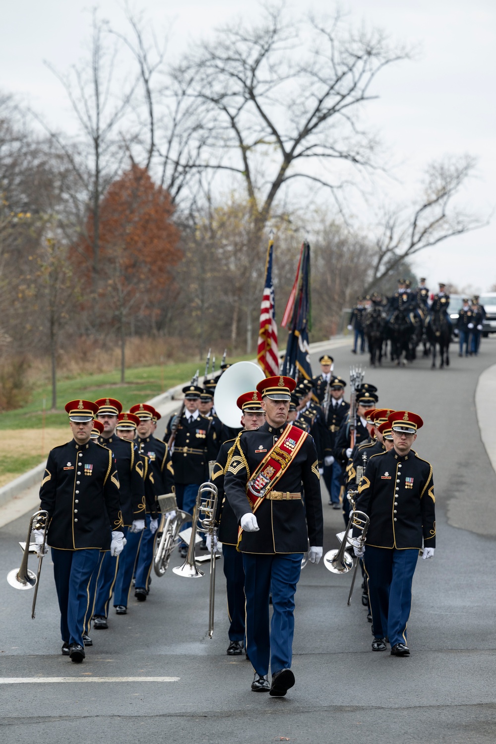 Full Military Funeral Honors with Escort were Conducted for U.S. Army Tech Sgt. Joseph Moore in Section 78