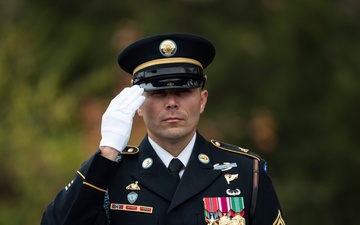 Full Military Funeral Honors with Escort were Conducted for U.S. Army Tech Sgt. Joseph Moore in Section 78