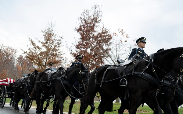 Full Military Funeral Honors with Escort were Conducted for U.S. Army Tech Sgt. Joseph Moore in Section 78