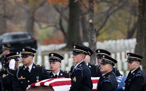 Full Military Funeral Honors with Escort were Conducted for U.S. Army Tech Sgt. Joseph Moore in Section 78