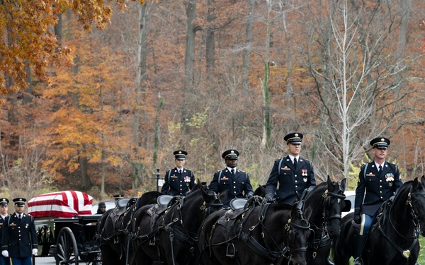 Full Military Funeral Honors with Escort were Conducted for U.S. Army Tech Sgt. Joseph Moore in Section 78