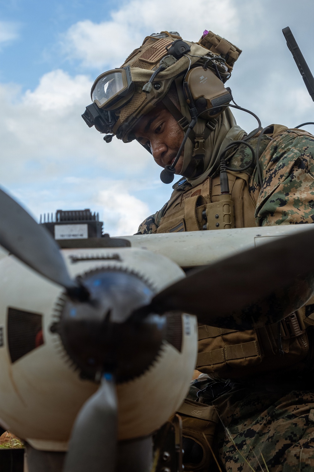 3rd MLR Marines refine reconnaissance skills through UAS field training