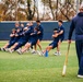 U.S. Marines with MAFCE challenge the George Washington University baseball team