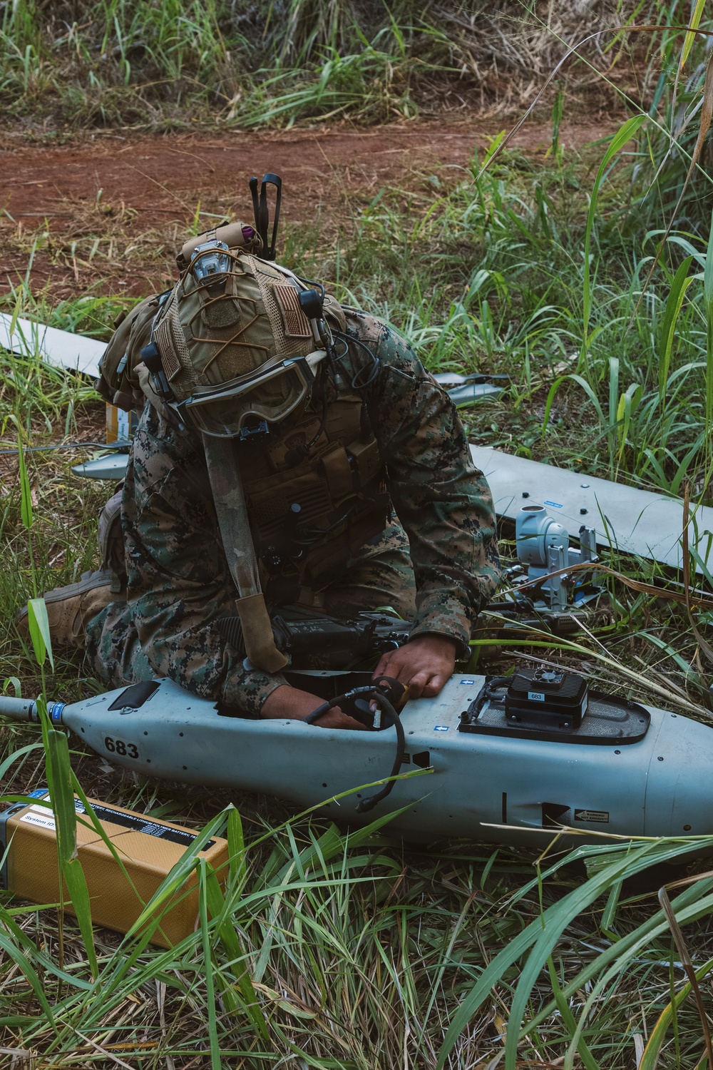 3rd MLR Marines refine reconnaissance skills through UAS field training