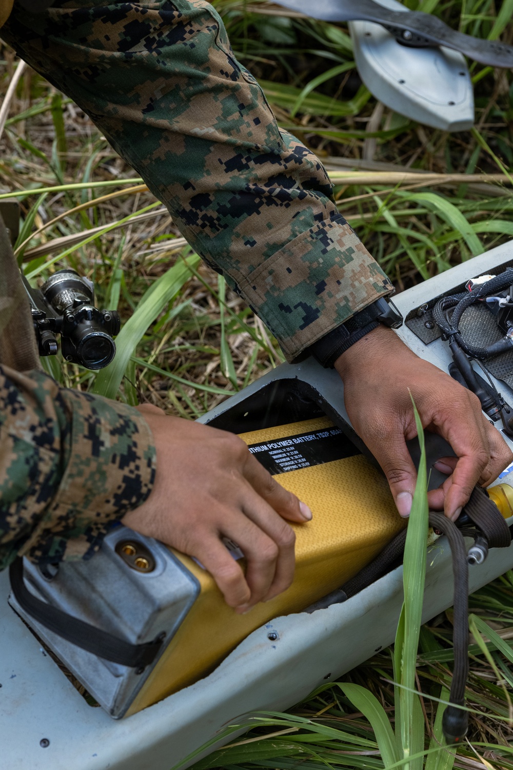 3rd MLR Marines refine reconnaissance skills through UAS field training