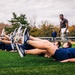 U.S. Marines with MAFCE challenge the George Washington University baseball team