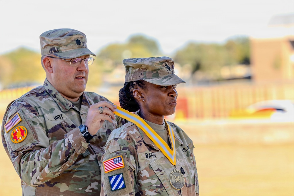 15th Finance Battalion welcomes new command sergeant major