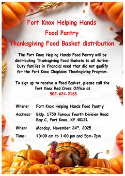 Fort Knox Red Cross offers multiple holiday assistance programs