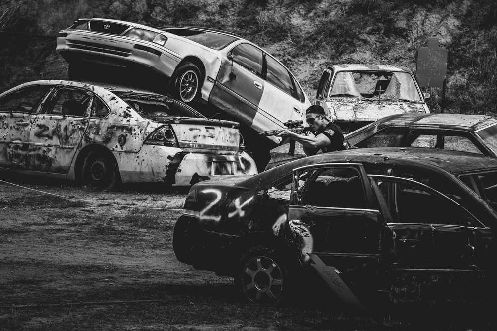 Participants compete in the 2025 Duskin 3-Gun Competition