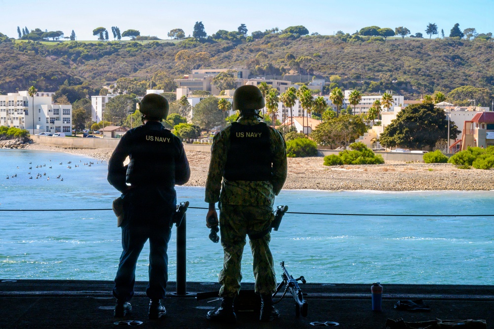 USS Theodore Roosevelt Watchstanding