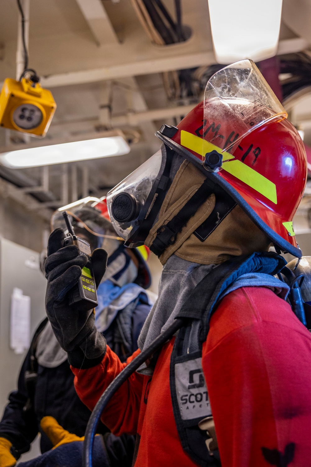 USS Iwo Jima Conducts Damage Control Training