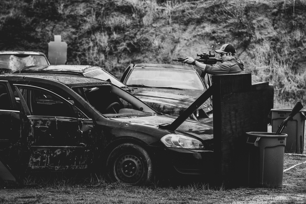 Participants compete in the 2025 Duskin 3-Gun Competition